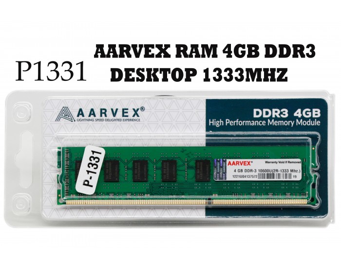 DESKTOP RAM 4GB DDR3 1333 MHZ